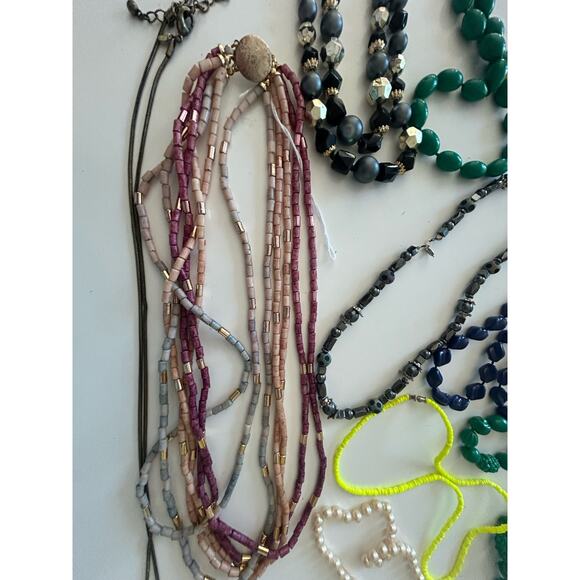 Vintage Necklace Bundle 60’s-90’s 16PC #2 - Picture 6 of 9